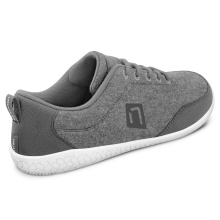 nanga Sneaker Merinorunner Barefoot (100% Schurwolle) schiefergrau Herren
